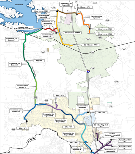 SJRA's Joint GRP Participant Map